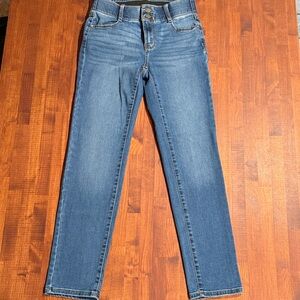 Nine West Women's Straight Leg Blue Jeans